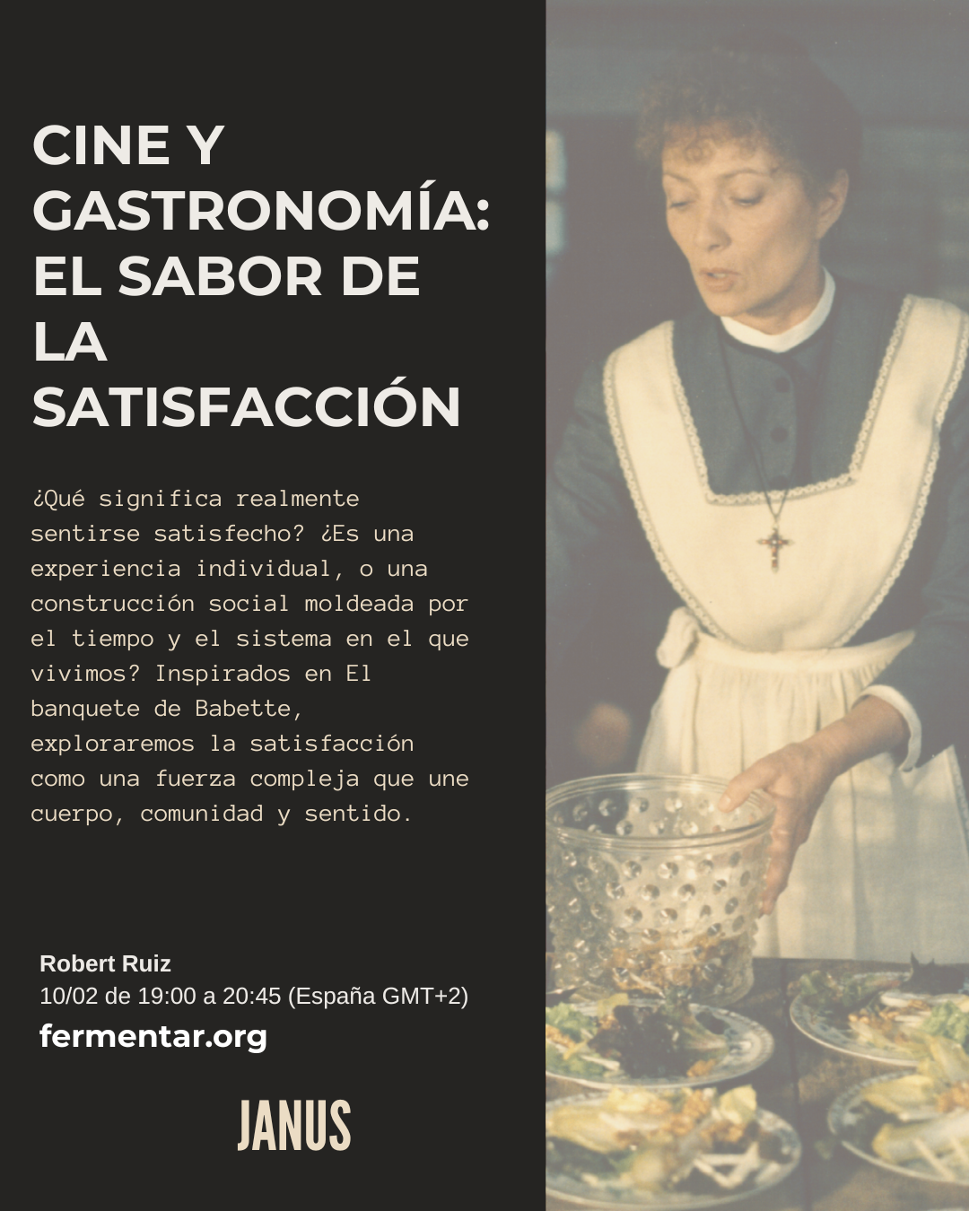Cine y gastronomía: El sabor de la satisfacción