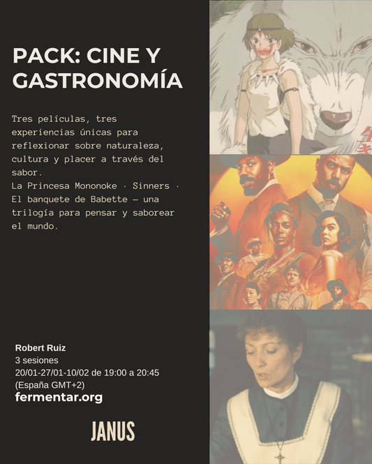Pack: Cine y gastronomía