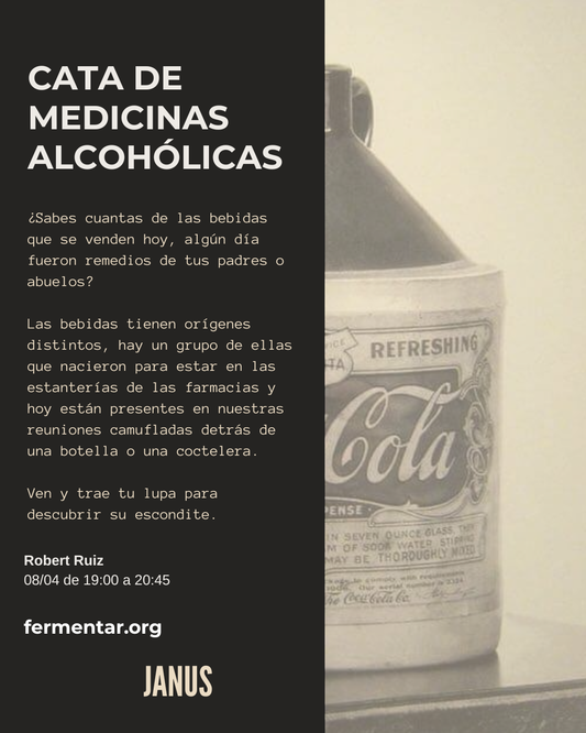Cata de medicinas alcohólicas
